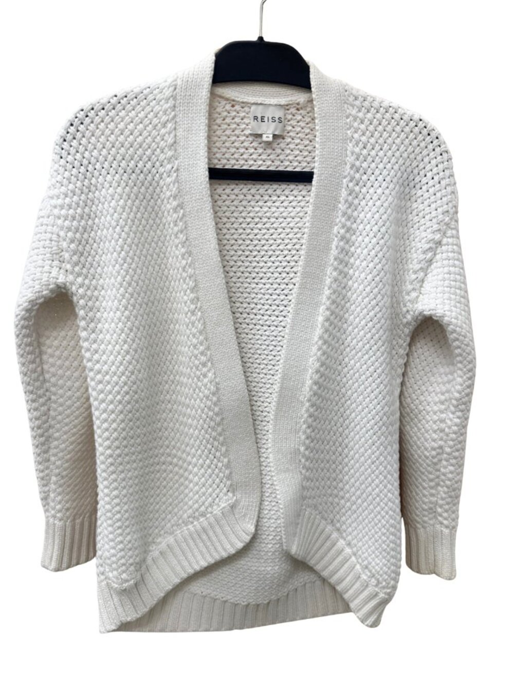 Reiss Women’s Chunky Knit Open Front Cardigan – Size XS